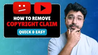 Remove Copyright Claim on YouTube (Best Method) | copyright claim kaise hataye