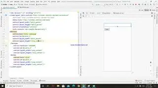 how to get data from EditText !!and Show toast message on the screeen.