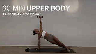 30 MINUTE WEIGHTED UPPER BODY PILATES WORKOUT | At Home Pilates Workout | Pilates Arms