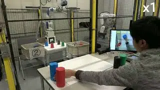 Industrial Robot Teaching by Demonstration