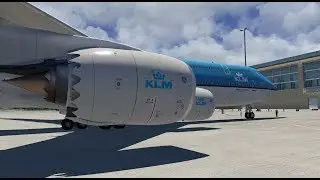 *Jumbo into St Maarten* | Boeing B747-8i | MKJS  - TNCM | X-Plane 11.5 Vulkan