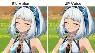 Mualani Character Teaser English vs japanese Voice Side By Side