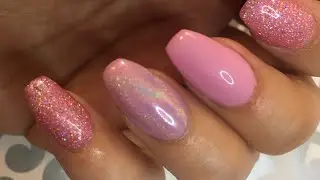 Uñas Acrílicas con Gel Gc y Efecto Unicornio 🦄