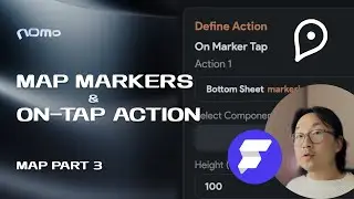 Map Markers and On-tap Marker Action -  Maps on Flutterflow Part 3
