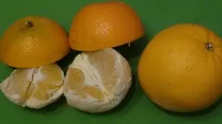 Как легко и быстро почистить апельсин How to quickly and easily clean the orange