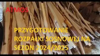 Rozpałka, przygotowanie obladrów na rozpałkę.