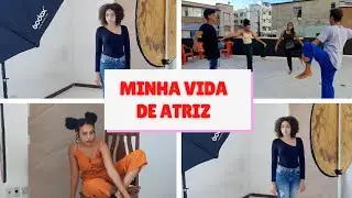 Vlog- MINHA VIDA DE ATRIZ🎭(Fotos,Ensaio e Estudos)