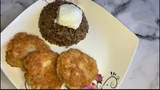 Куриные котлеты- рецепт проще простого❤️очень сочные !!!