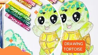 tortoise drawing for kids| turtle drawing| how to draw tortoise|art for kids