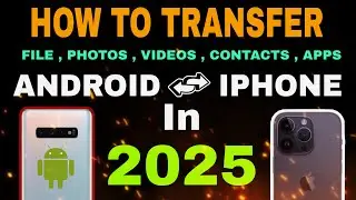 📲 How to Transfer Files from Android to iPhone in 2025 🔄 | Easy & Fast Method!