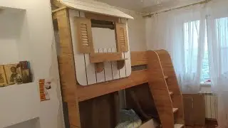 Сборка двухярусной кровати Оливер