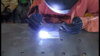 TIG welding of aluminum with direct current of reverse polarity