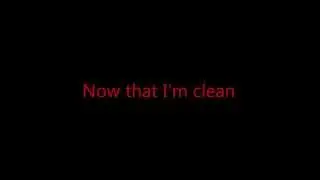 Depeche Mode - Clean (lyrics)