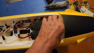 eflight 2m T28 Trojan. adding a extra battery 12k mah 6s.