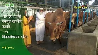 Deepto Krishi/দীপ্ত কৃষি- হাট কাঁপাতে আসছে হাজী মনসুর আলীর সম্রাট ও মীরকাদিমের হাঁসা | deepto tv