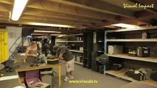 Time lapse of Visual Impact's Rental department