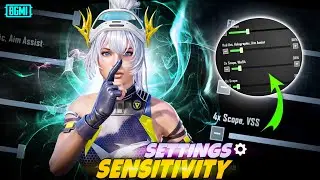 Today New🔥 Zero recoil Sensitivity Settings Code | iqoo neo 9 pro 120fps sensitivity in BGMI-PUBGm ✅