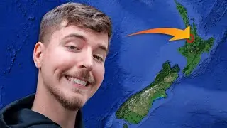 MrBeast is in NEW ZEALAND?! (Waitomo Caves)