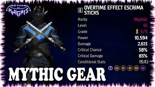 New Mythic Gear Breakdown In Gotham Knights: Watch Before You Play Kelvin Incident!!