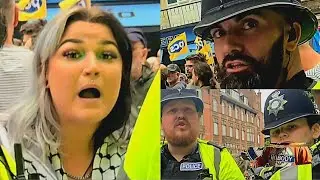 "Journalism Under Fire: Unjustly Arrested Amid UK Protests" Part 1 * NOTTINGHAM POLICE