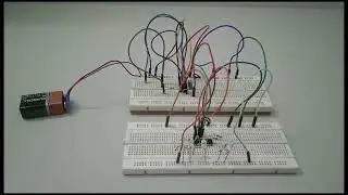 Knight Rider Circuit using 555 Timer - Electronics Project