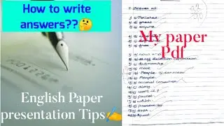 My English Paper Presentation tips|Try to avoid some mistakes