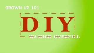 Washer Overfill: VERY SIMPLE QUICK FIX