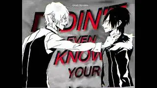 ATTACHED | Izaya & Shizuo