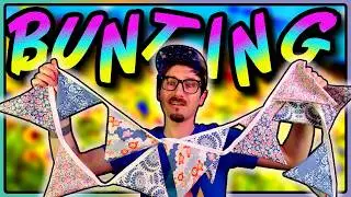 How to sew FABRIC BUNTING | Fabric Bunting Tutorial