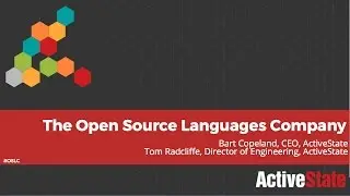 ActiveState - The Open Source Languages Company