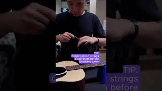 Tim shows you a fun and easy way to change your strings! ✨Sign up for our 