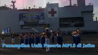 MPLS 2019, TNI Gembleng Pelajar Se- Jatim di KRI TNI AL