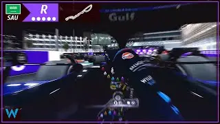 SAUDI ARABIAN GP (Race) F1 2023 Career Mode | Cockpit View *no comments - Williams FW45