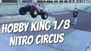 Hobby King  1/8 Basher Rc Nitro Circus Basher.
