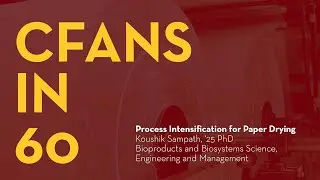 CFANS in 60: Process Intensification for Paper Drying