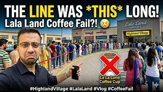 We Waited HOW Long for Coffee?! 😳☕ | Highland Village Vlog 🇺🇸
