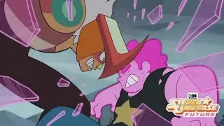 Steven Universe Future | Steven vs Jasper - rematch (clip)
