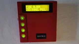 Sentrol ZX440F Fire/Burglar Alarm System Test