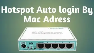 Mikrotik:Hotspot User Auto Login By Mac Adress Tutorial 6 (urdu/Hindi)