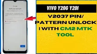 vivo y20g/y21i pattern lock remove new method cm2 v2037 pattern lock V2037 Pin password 2022
