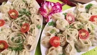 Готовим у Каси / Изумительные манты Красивая лепка мант, красивые и вкусные  манты