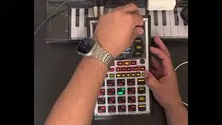 SP404 Mk2 how I swing my drums…