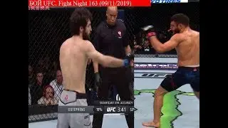 UFC. Moscow (09.11.2019 ) / БОЙ ЗАБИТ МАГОМЕДШАРИПОВ ПРОТИВ КЕЛВИНА КАТТАРА