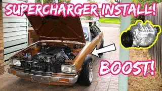 KE70 SC14 SUPERCHARGER INSTALL! M50B20, TE72 COROLLA.