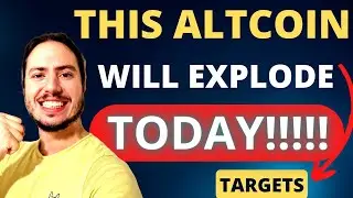 THIS ALTCOIN WILL PUMP TODAY! DO NOT MISS THIS!! EXACT TARGETS!