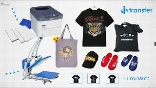 i-Transfer® laser no cut transfer paper on dark color textile application tips tutorials