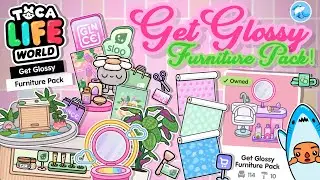 Toca Life World | Get Glossy Furniture Pack Review!? 😱 (OUT NOW!) Toca Boca
