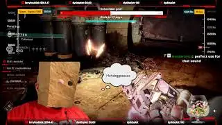 The zodiac killer plays destiny 2 with a paper bag on his head and cant see anything