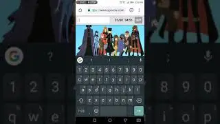 let's anime test on a random site.