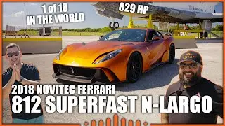 TESTING The 829hp Novitec Ferrari 812 SUPERFAST N-LARGO | 1/4mile, 0-60mph | Pulse Rally Testing
